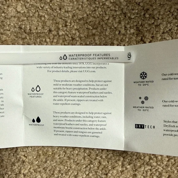 New in box Ugg size 9.5 “Elings” boots - Picture 9 of 9